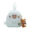 2026 Mochila de Viagem Nova, Fresca e Elegante, Estilo College, Bolinhas, Moda Tendência, Nova, Fresca e Chique para Mulheres