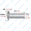 Rebite sólido de aço inoxidável 304 com cabeça semiesférica M0.8-M6 rebite de cabeça redonda para percussão GB867