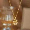 Jóias Transfronteiriças de Aço Titânio Dongguan Joias de Aço Inoxidável que Não Desbotam Moda de Luxo Leve Acessórios Corrente Clavicular Atacado Colar para Mulheres