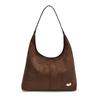 Bolso de hombro de gran capacidad para mujer, bolso de mano informal, estilo retro, moderno, para otoño e invierno, 2024
