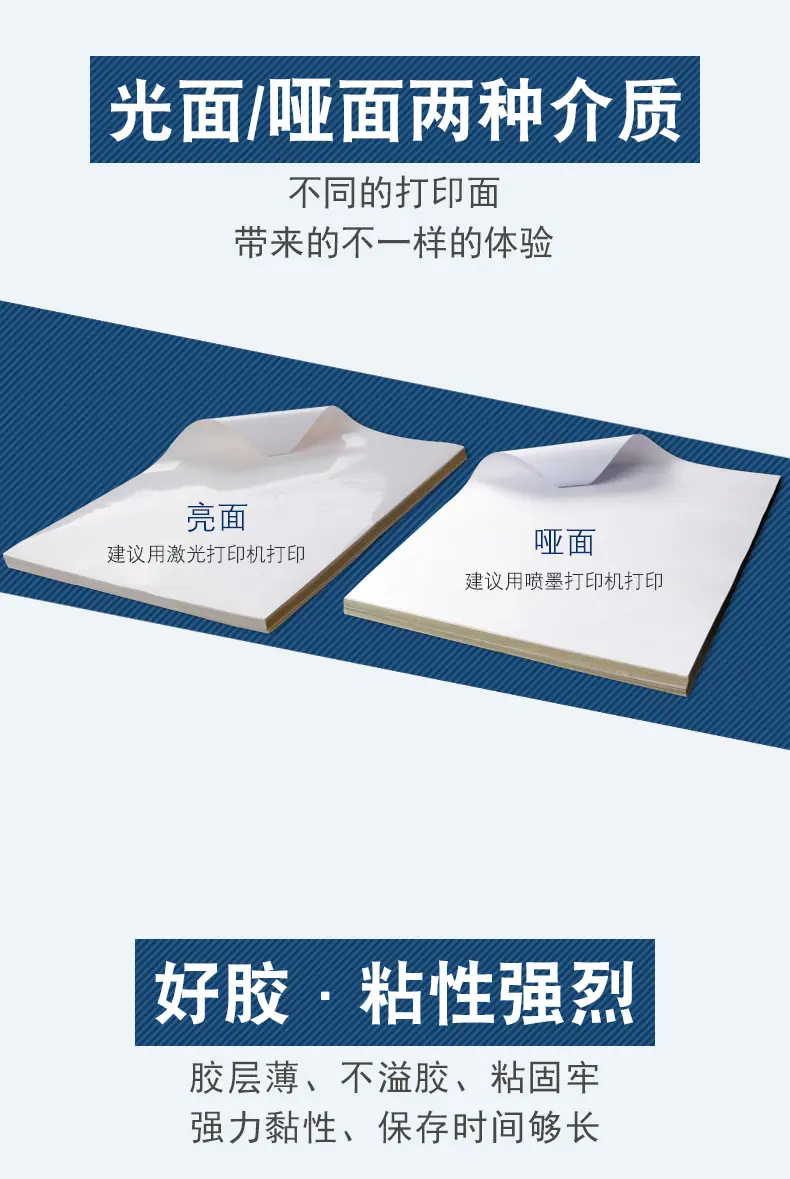 亮面和哑面