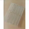 Pegatina de encaje transparente hueca para uñas estilo francés, calcomanía auxiliar de posicionamiento a cuadros de encaje para arte de uñas