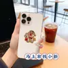Ouro Puro 999 Crayon Shin-Chan Shuibei Ouro Desenho Animado Atrai Fortuna Folha de Ouro Adesivo de Celular Ouro Puro 2Mg Disponível para Atacado