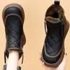 Populares botas de nieve para mujer de comercio exterior transfronterizo, zapatos de algodón engrosados con forro de felpa de invierno para el Noreste, impermeables, antideslizantes, cálidos, botines