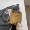 Bolso de Mano de Lujo Estilo Transfronterizo Bolso Cubo para Mujer 2026 Nuevo Vintage Versátil Bolso de Hombro de Moda Bolso Cruzado para Viajes