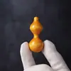 Bonita y Delicada Calabaza de Madera para la Mano para Alivio del Estrés, Portátil y Jugable, con un Diseño de Cintura Delgada, un Símbolo de Buena Fortuna y Prosperidad
