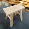 Liquidación Sin Montaje Taburete Pequeño Madera Maciza Taburete de Madera Pequeño Taburete Pequeño para el Hogar Taburete Bajo Taburete de Baile para Adultos Taburete de Madera para Dormitorio