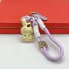 Moda Versátil Hazte Rico Inmediatamente Tesoro Princesa Por Favor Hazte Rico Llavero Creativo Colgante para Bolso Artículo de Moda