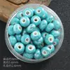 Jingdezhen Accesorios para Joyería DIY Rueda Electrochapada Cuentas de Cerámica Accesorios para Pulseras Pulsera de Cuentas de Ábaco Coloridas Material