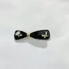 Pasador de Pelo con Lazo Brillante de Diamante Plateado de Lujo Ligero, Pinza Dulce y Fresca para Flequillo Lateral de Niña, Pinza de Pato de Aspecto Elevado