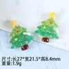 Série de Natal Acessórios de Resina Translúcida Gelatina Materiais para Artesanato DIY Adesivos para Papelaria Flores para Sapatos Fivelas para Sapatos Materiais Decorativos