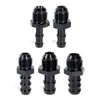 Conector de Aleación de Aluminio para Modificación de Automóviles, Adaptador de Tubería de Aceite, Conector de Enchufe con Rebabas, Transfronterizo An6 An10
