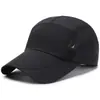 Chapéu de Verão Masculino Viseira Chapéu Boné de Beisebol Coreano Malha de Secagem Rápida Respirável Chapéu de Sol Chapéu com Logo Estampado