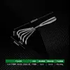 Rastrillo de Acero Inoxidable de 5 y 7 Dientes para Cavar Tierra, Recolectar Almejas y Caracoles, Herramienta Resistente para Cavar Hierba y Conchas, Herramienta para Recoger Cosas en la Playa para Cavar Arena