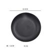 [Venta caliente transfronteriza] plato de paja de trigo 23cm plato grande plato de restaurante plato para bocadillos plato para frutas y bocadillos