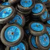 Envío Gratis del Fabricante Ruedas Giratorias de 14 pulgadas 300-8 Ruedas Inflables de Goma de Alta Resistencia Ruedas de Carrito de Grado Industrial