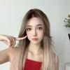 Pelucas de Encaje Explosiones de TikTok Tejidas a Mano Encaje Frontal Pintura París Tinte Cabello Lacio Mediano Largo Cobertura Completa de Cabeza Pelucas Artificiales