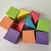 Bloco de espuma eva colorido bloco de espuma eva brinquedo infantil bloco de construção eva cubo EVA