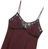 Ropa Femenina Europea y Americana Nueva Primavera y Verano Sexy Encaje Decorativo Lencería Vestido de Tirantes 4786292