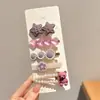 Pinza para el Cabello Estilo Coreano para Bebé, Pinza para Flequillo de Niños, Pinza Lateral para el Cabello, Pinza para la Frente de Niña, Adorno para la Cabeza y Accesorios para el Cabello Lindos