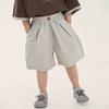 Pantalones Cortos de Verano Changguo Clothing para Niños Ropa Exterior Nueva de Niños Estilo Coreano Pantalones de Color Sólido para Niños Pequeños Pantalones Casuales Delgados