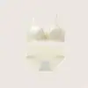 Sutiã Sem Costura Sexy Sem Fio para Mulheres, Push-Up, Costas Bonitas, Seios Pequenos, Sutiã de Elevação e Suporte, Sutiã Ajustável para Coleta Lateral dos Seios