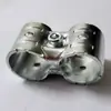 /Conector de Unión de Acero Redondo Galvanizado de Dos Vías Tres Vías Hebilla de Soldadura sin Pulgada Accesorios