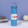 Garrafa Térmica Simples de Grande Capacidade Aço Inoxidável 304 Transfronteiriça Portátil ao Ar Livre Esportiva para Montanhismo Espacial