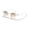 Nuevas Gafas de Sol Simples Retro de Montura Redonda de Rain para Hombres y Mujeres, Gafas de Sol Versátiles para Sombra de Sol al Aire Libre