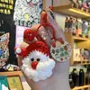 Chaveiro de Presente de Natal Véspera de Natal Árvore de Natal de Lã Pingente de Casal Homens e Mulheres Aniversário Pingente de Presente Pequeno