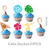 Moana Infantil Verano Viaje Vacaciones Fiesta Vasos de Papel Desechables y Juegos de Platos Cena de Cumpleaños Salidas de Verano
