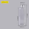Botella de plástico de 50 ml 60 ml 100 ml botella PET botella para líquidos botella de embalaje botella de pesca botella vacía tapa de aluminio botella de plástico