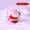 Mini Enfeites Fofos de Papai Noel, Boneco de Neve, Rena e Trenó Decoração de Micro Paisagem de Natal DIY Material