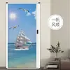 Porta Dobrável Porta de Correr Divisória Cozinha Banheiro Varanda Sem Instalação Porta Retrátil Simples