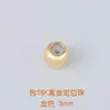 Cobre banhado a ouro 18k pulseira e colar DIY materiais de miçangas artesanais fecho em U fecho de ponta conta de posicionamento fecho acessórios