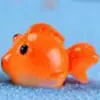 Musgo de Pez Dorado de Dos Colores Micro Paisaje Zakka Mini Artesanías de Resina Adornos DIY Acuario Tanque de Peces Accesorios Joyería