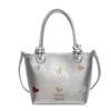 Bolso de mano de gran capacidad con textura de alta calidad para mujer, nuevo bolso de hombro de viaje de moda de otoño 2024, bolso tipo cubo