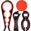 Abrelatas 5 en 1 tapa antideslizante para atornillar abridor de botellas multifuncional abridor de tapas de cerveza en stock