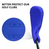 Nueva Cubierta Lavable de Silicona para Cabeza de Palo de Golf Cubierta para Hierros de Golf Cubierta Simple de Golf de Alta Elasticidad Suave