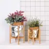 Bolsa de papel Kraft lavable estilo nórdico creativa al por mayor de fábrica bolsa de almacenamiento para refrigerador rasgable maceta de papel para escritorio