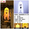 Velas Halloween Brilhantes Cuidadosamente Selecionadas, Decorações de Fantasma para Pendurar, Luzes LED, Decorações de Atmosfera Assustadora e Adereços