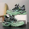 Zapatos para Niños 2026 Nuevos de Verano Transpirables Malla Simple Superficie de Malla Niños Medianos y Grandes Botón Giratorio Zapatos Deportivos para Niños