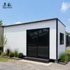 Contêiner Móvel Externo Estrutura de Aço Residencial Casa Integrada Design e Construção de Moradia Modular de Pequeno Porte