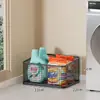 Estante de Almacenamiento para Detergente de Lavandería, Estante de Almacenamiento Lateral para Lavadora, Carrito de Piso de Múltiples Niveles para Debajo del Lavabo del Baño, Superventas Transfronterizo