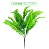 Pared de Plantas Verdes pared de plantas artificiales césped artificial fondo tridimensional flor decorativa biónica tapete de césped artificial falso de plástico