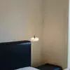 Lustre de restaurante de champanhe estilo francês, cor creme, moderno de meados do século, novo design italiano, luxo leve, de alta qualidade, adequado para quartos, bares e mesas de jantar, feito de ferro