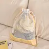 Bolsa de Viaje de Cuadros de Dibujos Animados, Bolsa de Almacenamiento Portátil para Viajes, Ropa, Ropa Interior, Organizador de Zapatos, Bolsa de Equipaje