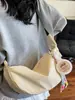 Bolso Cruzado Estilo Nuevo 2025 para Mujer, Bolso Casual, de Aspecto Elegante, a la Moda, Ligero, Bolso Dumpling de Gran Capacidad
