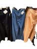 Otoño e Invierno Nuevo Simple Diseño de Mujer Cooperación Pana Holgado Pierna Ancha Pantalones de Pierna Ancha 461105