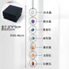 Pendente de Parede de Pedra Bruta de Cristal de 7 Cores Transfronteiriço, Pingente Criativo de Cristal Natural DIY, Enfeites Pendurados para Decoração de Varanda de Casa Venda por Atacado